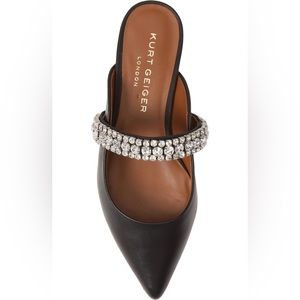 KURT GEIGER LONDON Princely Crystal Embellished Mule